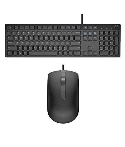 Dell USB Wired Keyboard & Mouse Combo(Black) KB216+MS116