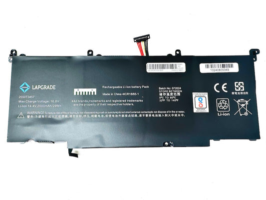 Lapgrade Battery For Asus FX502VM G502VM S5VT6700 Series-B41N1526