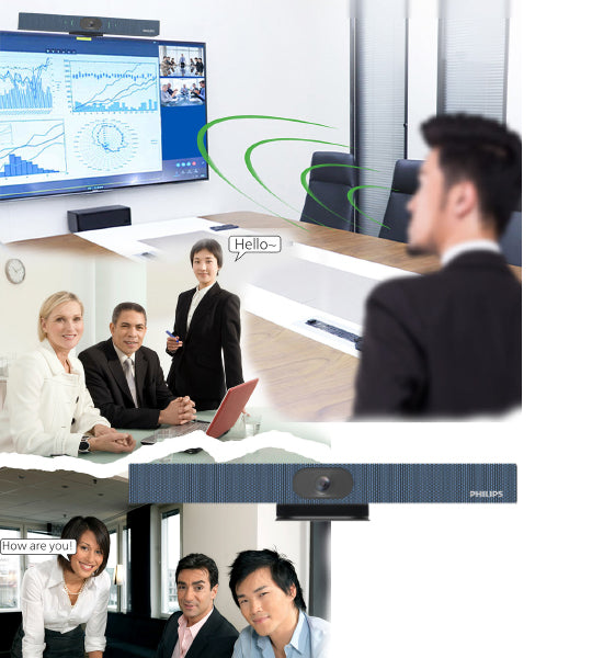 Philips PSE0800 Smart Meeting Camera & Sound bar