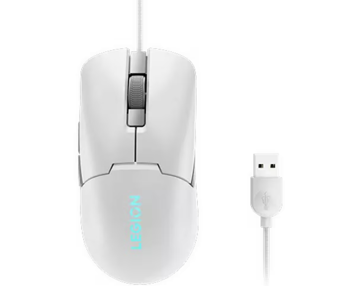 Lenovo Legion M300s RGB Gaming Mouse (Glacier White)-GY51H47351