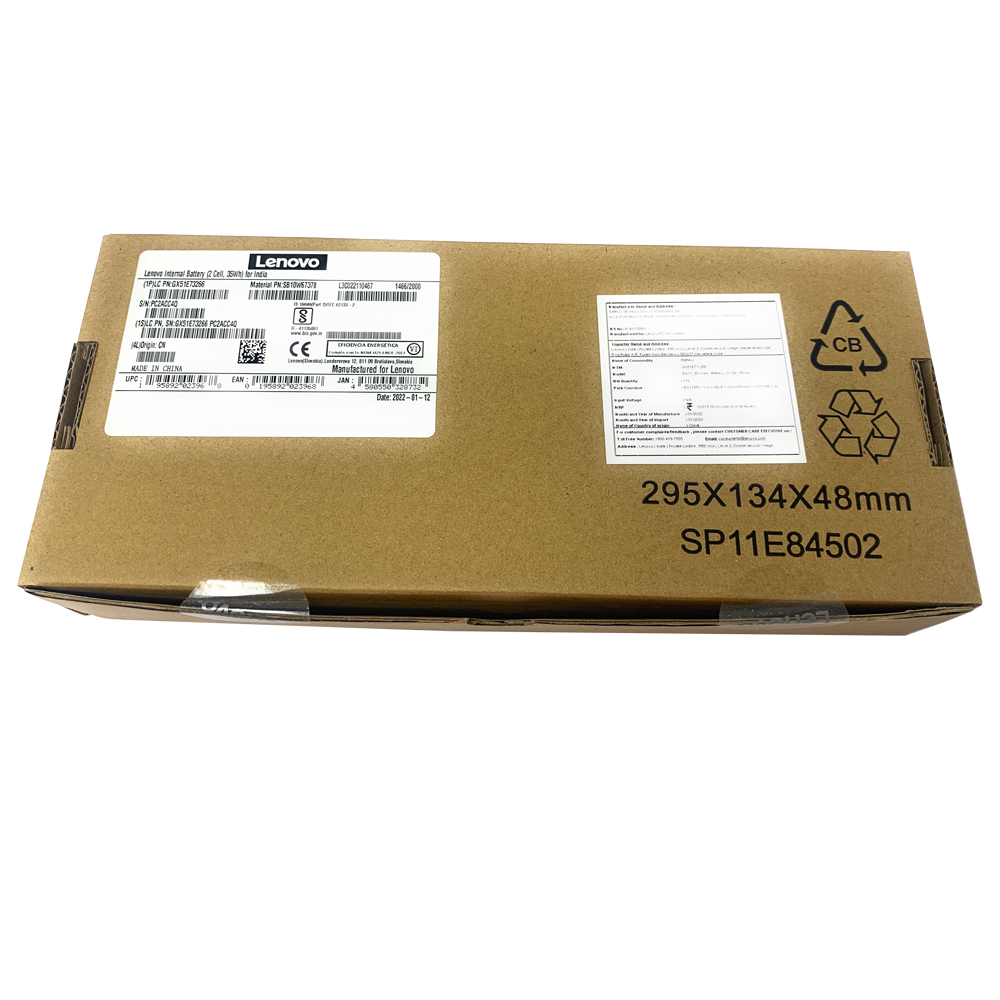 Lenovo Original 2 Cell 7.6V 35WHr Laptop Battery for IdeaPad V15-ADA, V15-ADA-82C7, V15-IGL, V15-IGL-82C3, V15-IIL