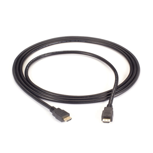 Black Box Premium High Speed HDMI Cable W/Ethernet, Latching, 15FT