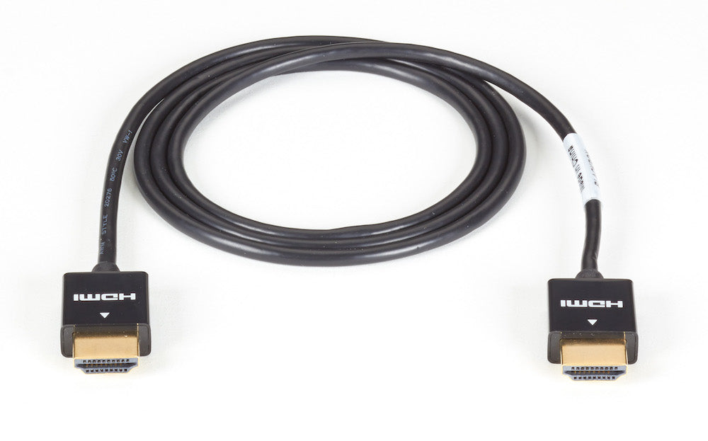 Black Box Slim Line High Speed HDMI Cable 1M