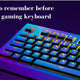 7 points to remember before buying a gaming keyboard - My Laptop Spares