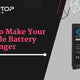 Ways To Make Your Lapgrade Battery Last Longer - My Laptop Spares