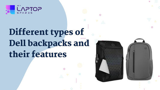 Different types of Dell backpacks and their features