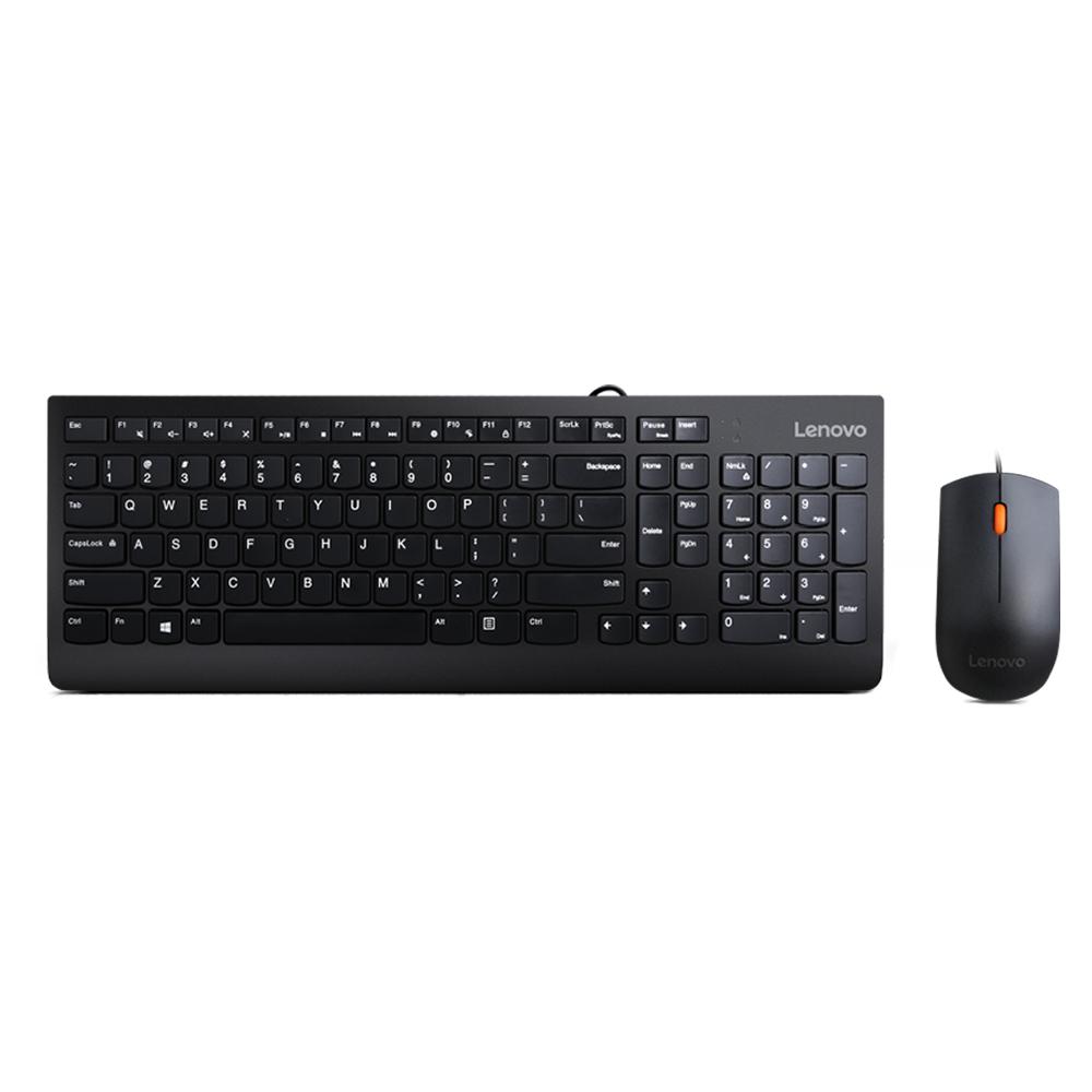 Lenovo 300 USB Combo Keyboard &amp; Mouse - (GX30M39649)