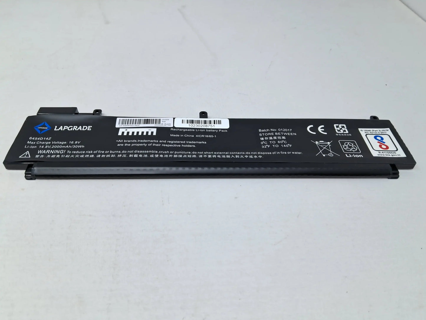 Lapgrade battery for Lenovo ThinkPad T460S T470S Series 24whr battery-00HW022