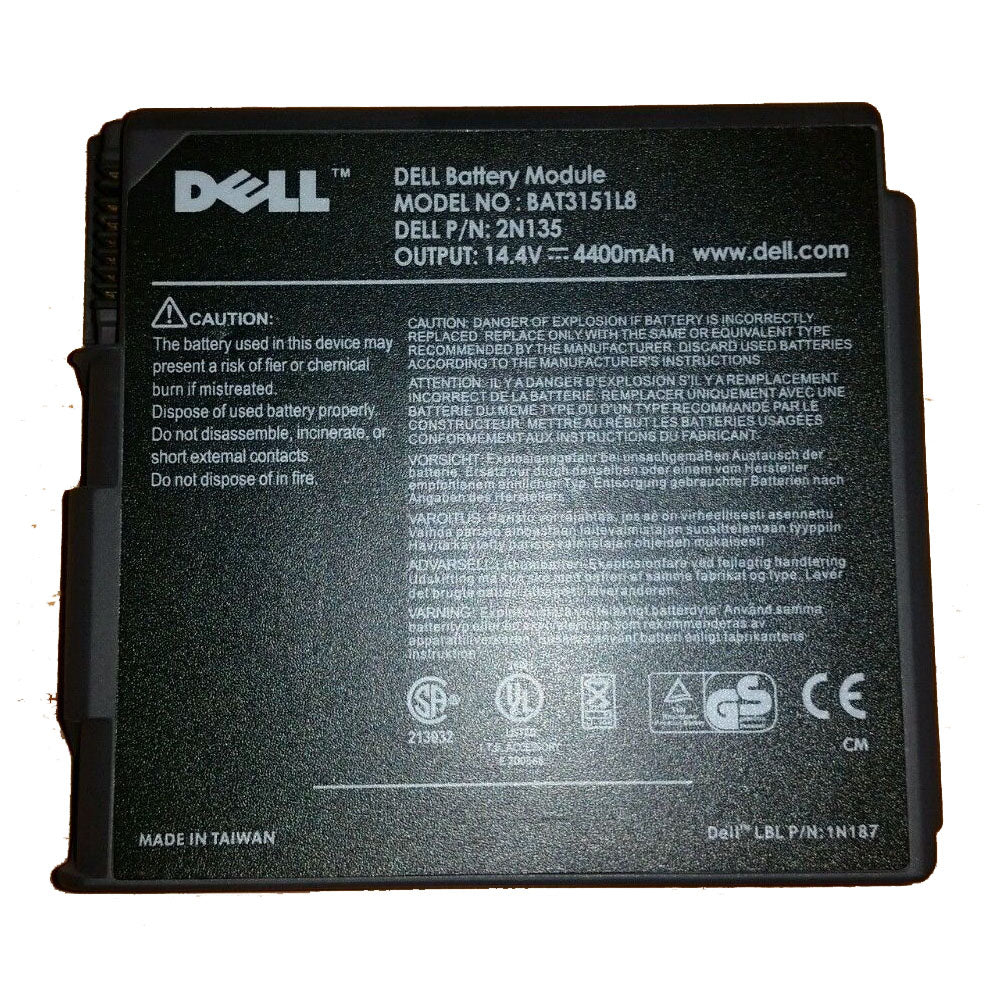 Dell Inspiron 2600, 2650 6 Cell Original Battery (1G222)
