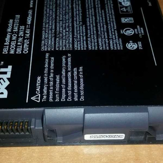 Dell Inspiron 2600, 2650 6 Cell Original Battery (1G222)
