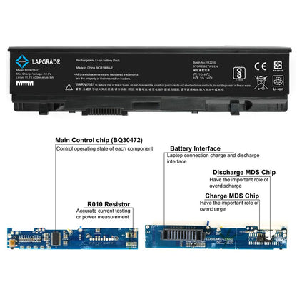 Lapgrade Battery for Dell Studio 1555 1558 1537 1557 Series