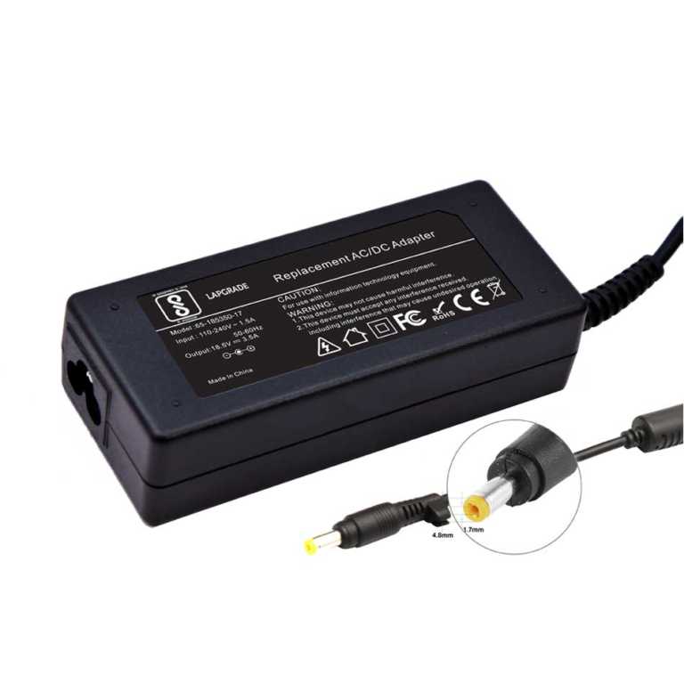LAPGRADE 18.5V 3.5A 65W Adapter Charger for Compaq 510 520 530 540 550 620 625 CQ515
