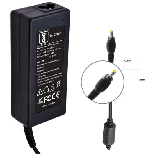 LAPGRADE 19V 1.58A Adapter Charger for HP Mini 1000 PC Series