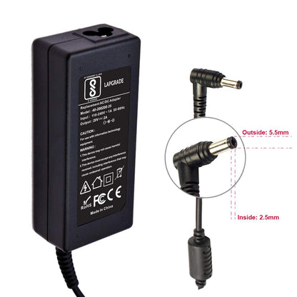 LAPGRADE 20V 2A Adapter Charger for MSI Wind Series