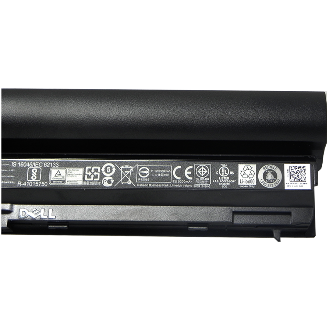 Dell Original 6 Cell 11.4V 65WHr Laptop Battery for Latitude E6220, E6230