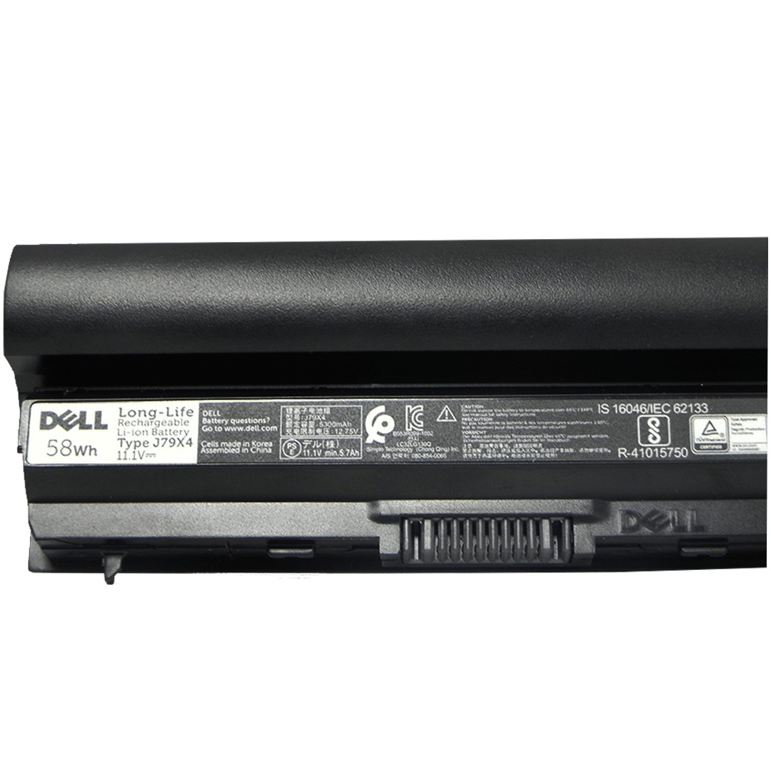 Dell Original 6 Cell 11.4V 65WHr Laptop Battery for Latitude E6120