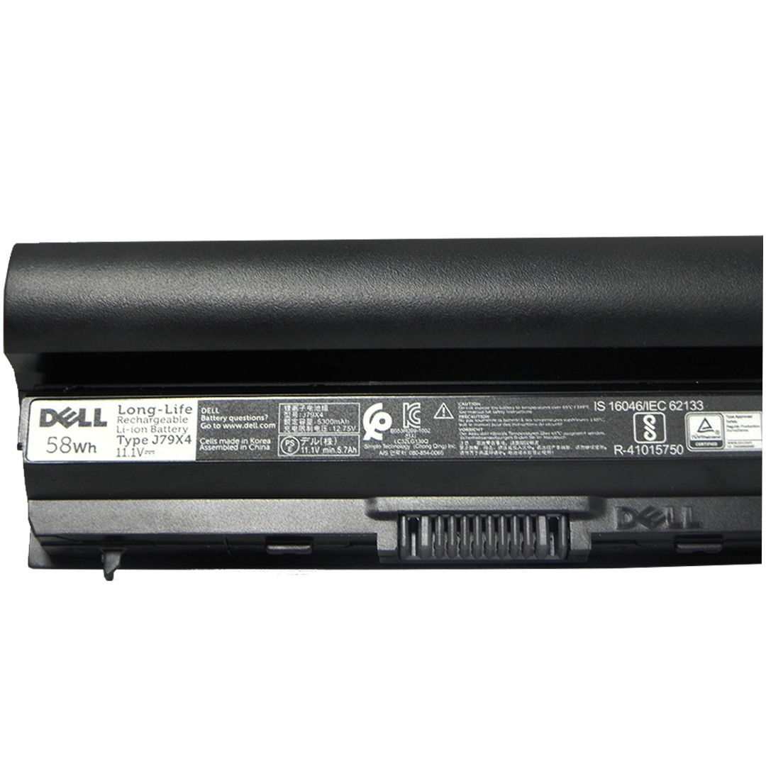 Dell Original 6 Cell 11.4V 65WHr Laptop Battery for Latitude E6220, E6230