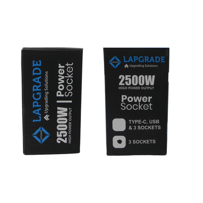 LAPGRADE 2500W Universal Power Hub (without usb and type-c ports)