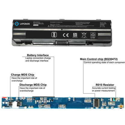 Lapgrade Battery for Dell XPS 14 XPS 15 XPS 17 Series