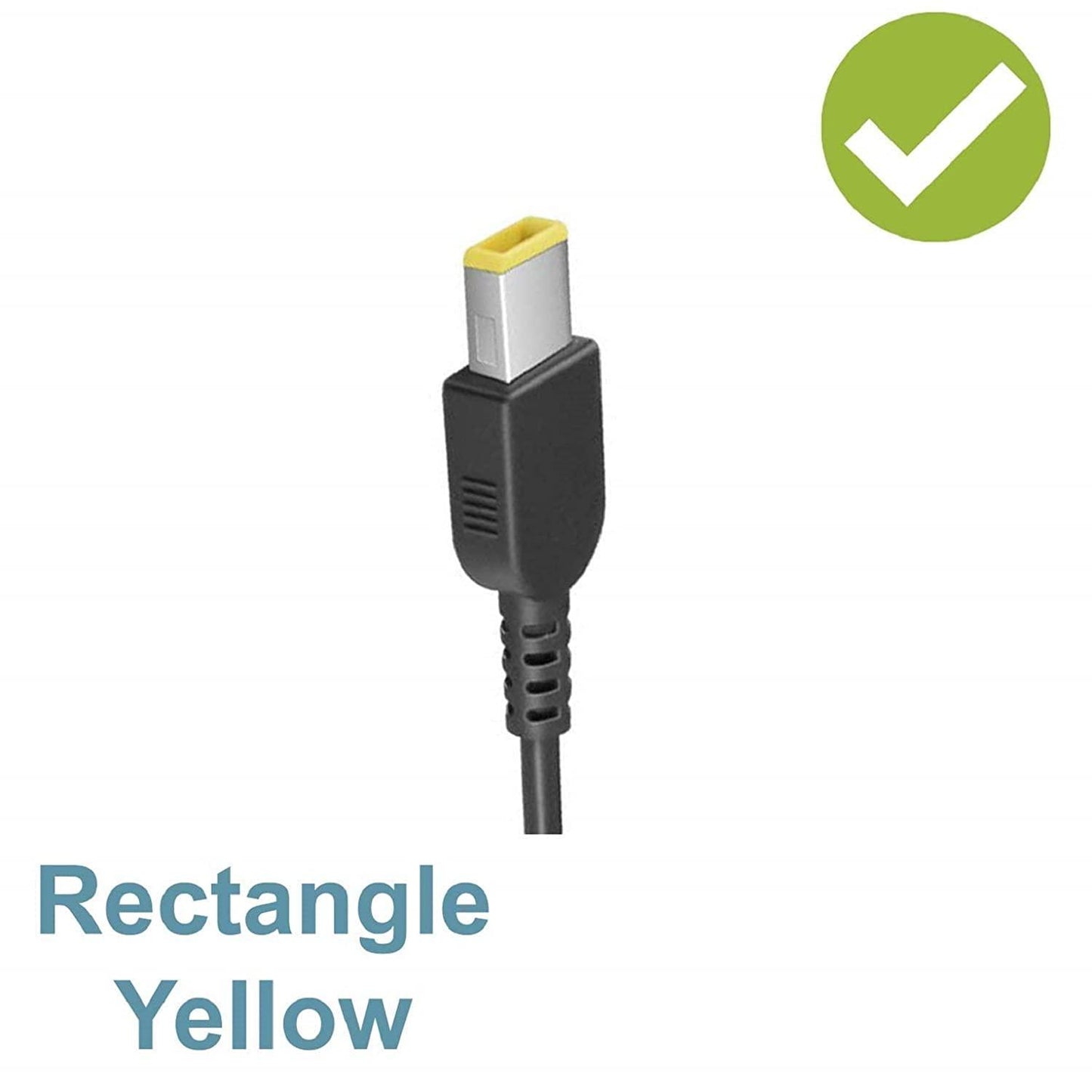 Lenovo Original 65W Slim Tip Rectangular PIN Laptop Adapter Charger IdeaPad S410, S410P, S500, S500 Touch, S510, S510P