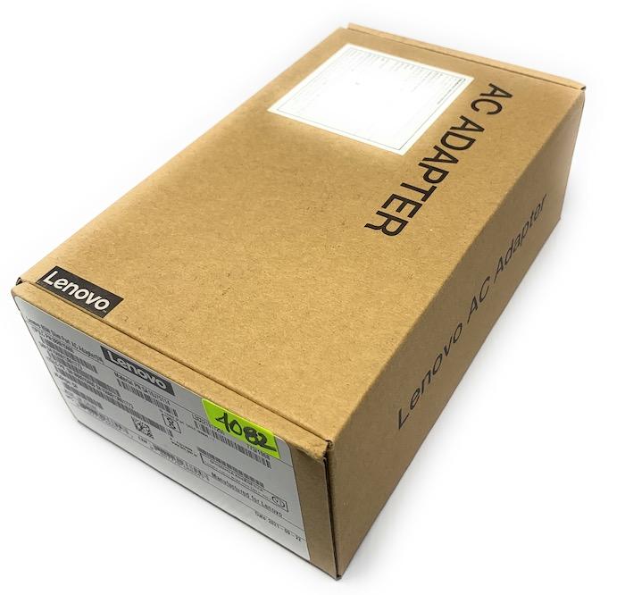 Lenovo Original 65W Slim Tip Rectangular PIN Laptop Adapter for