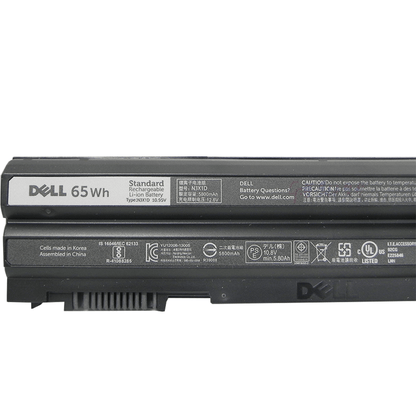 Dell Original 6 Cell 10.8V 65WHr Laptop Battery for Latitude E6440, E6520, E6530, R6540