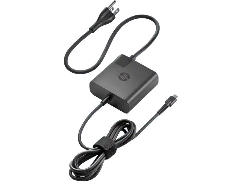 HP 65W Type C Travel Power Adapter-X7W50AA