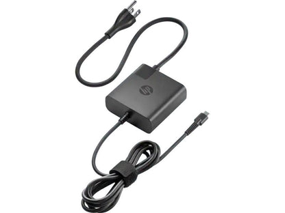 HP 65W Type C Travel Power Adapter-X7W50AA