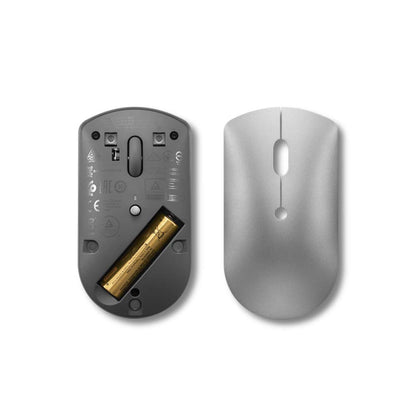 Lenovo 600 Bluetooth, Silent Mouse, Portable, Dongle-Free Multi-Device connectivity via Bluetooth 5.0 with Microsoft Swift Pair | DPI up to 2400