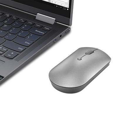 Lenovo 600 Bluetooth, Silent Mouse, Portable, Dongle-Free Multi-Device connectivity via Bluetooth 5.0 with Microsoft Swift Pair | DPI up to 2400