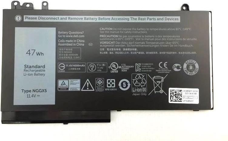 Dell Latitude E5470 5570 5270 3cell 47WHR Battery-JY8D6/W9FNJ/