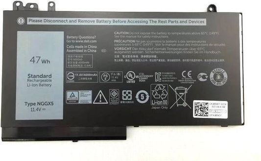 Dell Latitude E5470 5570 5270 3cell 47WHR Battery-JY8D6/W9FNJ/