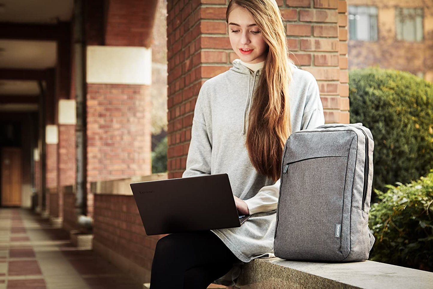 Lenovo 15.6 inch laptop Backpack B210 Grey-GX40Q17227