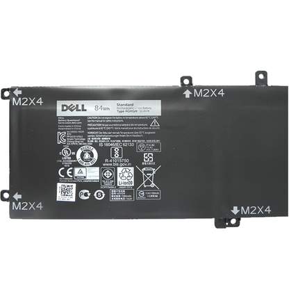 Dell Original 6 Cell 11.4V 84WHr Laptop Battery for Precision 5510, M5510