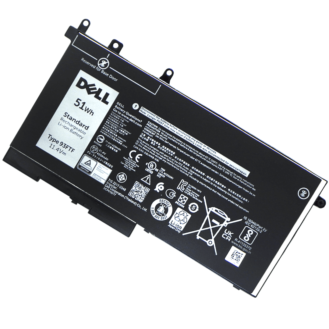 Dell Original 3 Cell 11.4V 51WHr Laptop Battery for Latitude E5280, E5288, E5480
