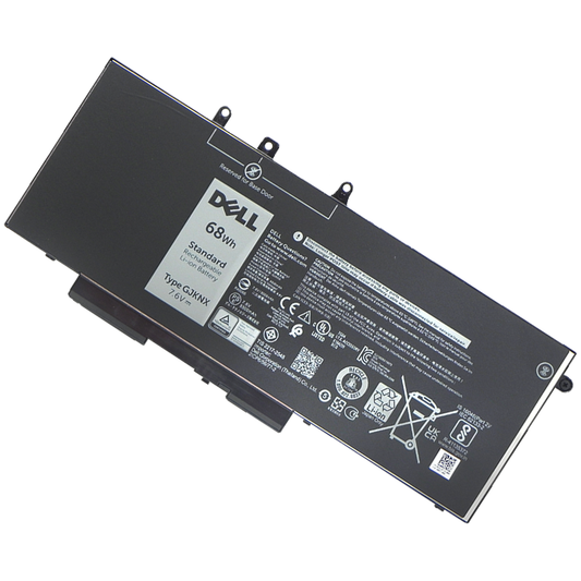 Dell Original 4 Cell 7.6V 68WHr Laptop Battery for Latitude 15 5590, 5591