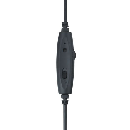 Rapoo H100 Stereo Wired On Ear Headphones With Microphone Noise-Reduction, 3.5mm Port , Pc/Mac/Laptop ‚Äö√Ñ√¨ Black