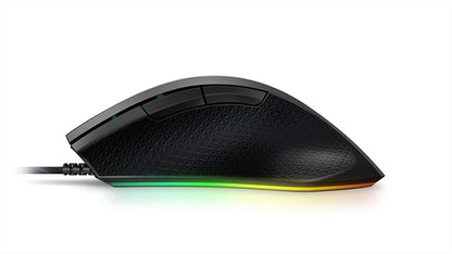 Lenovo Legion M500 RGB Gaming Mouse, (Black with Iron Grey Cover)