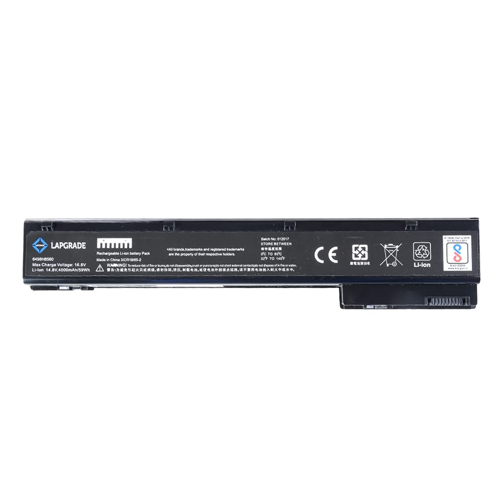 Lapgrade Battery for HP EliteBook 8560W 8770W VH08-(QK641AA)