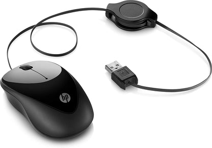 HP Retractable Wired Mouse 100-6GJ71AA