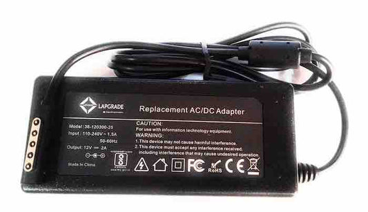 Lapgrade Adapter for Microsoft 12V 2A 24W 5 pin