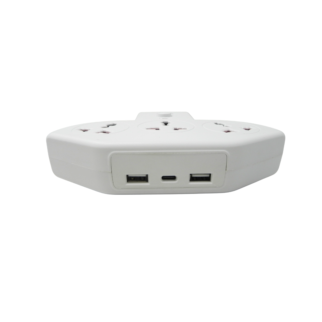 LAPGRADE 2500W Universal Power Hub (with usb and type-c ports)