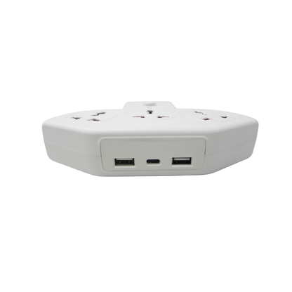 LAPGRADE 2500W Universal Power Hub (with usb and type-c ports)