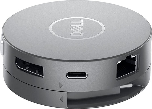 Dell DA310 USB-C Mobile Adapter, 7-in-1 , Type C Laptop Compatible – Dock and Adapter – Gray