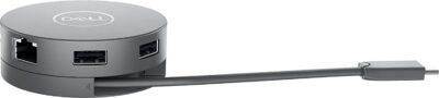 Dell DA310 USB-C Mobile Adapter, 7-in-1 , Type C Laptop Compatible – Dock and Adapter – Gray
