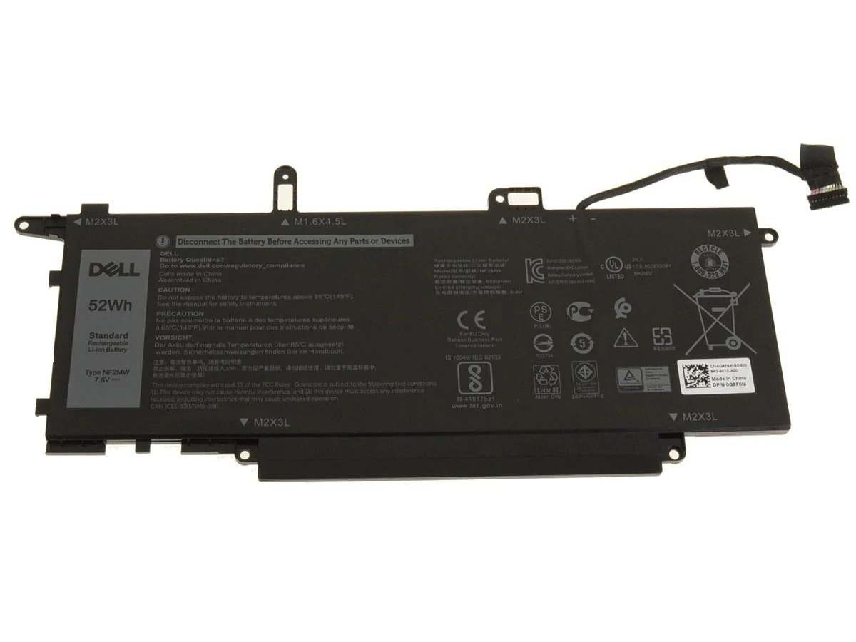 Dell Latitude 7400 2-in-1 4 cell 52 whr Battery-85XM8/CHWV6/NF2MW/G8F6M