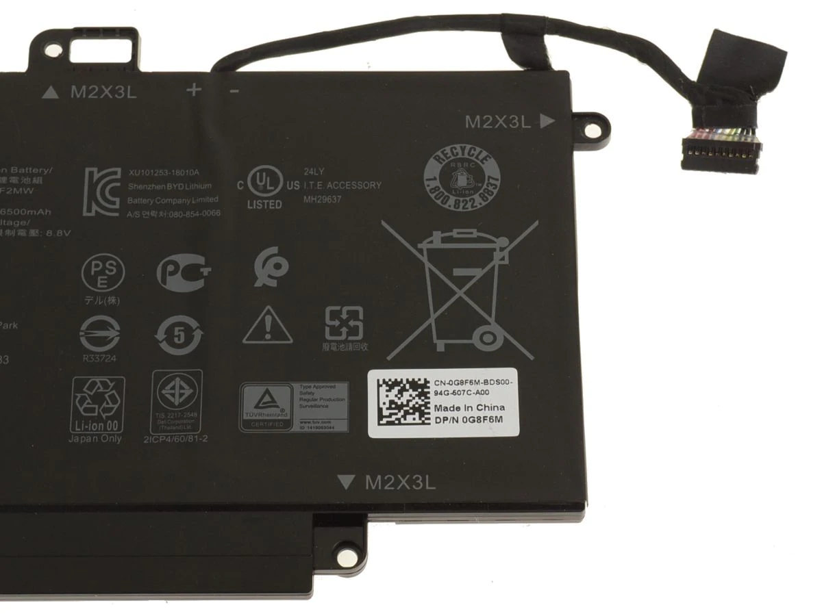 Dell Latitude 7400 2-in-1 4 cell 52 whr Battery-85XM8/CHWV6/NF2MW/G8F6M