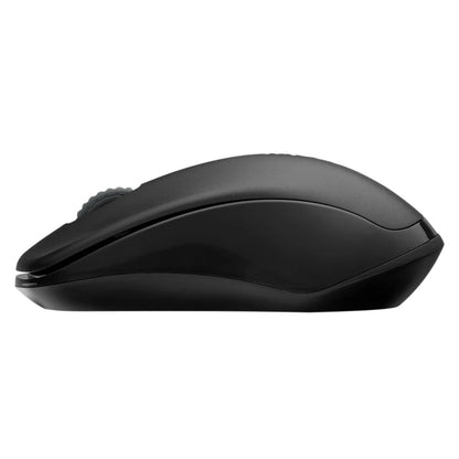 RAPOO 1620 wireless Mouse , 2.4 GHz with USB Nano Receiver, Optical Tracking, Ambidextrous, PC/Mac/Laptop - Black