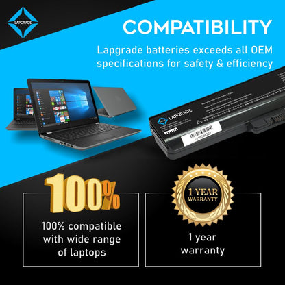 Lapgrade Battery for Lenovo 3000 N500 Z360 Series