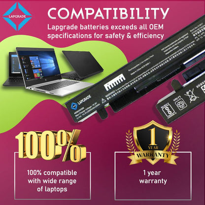 Lapgrade Battery for Asus X450 X550 Series